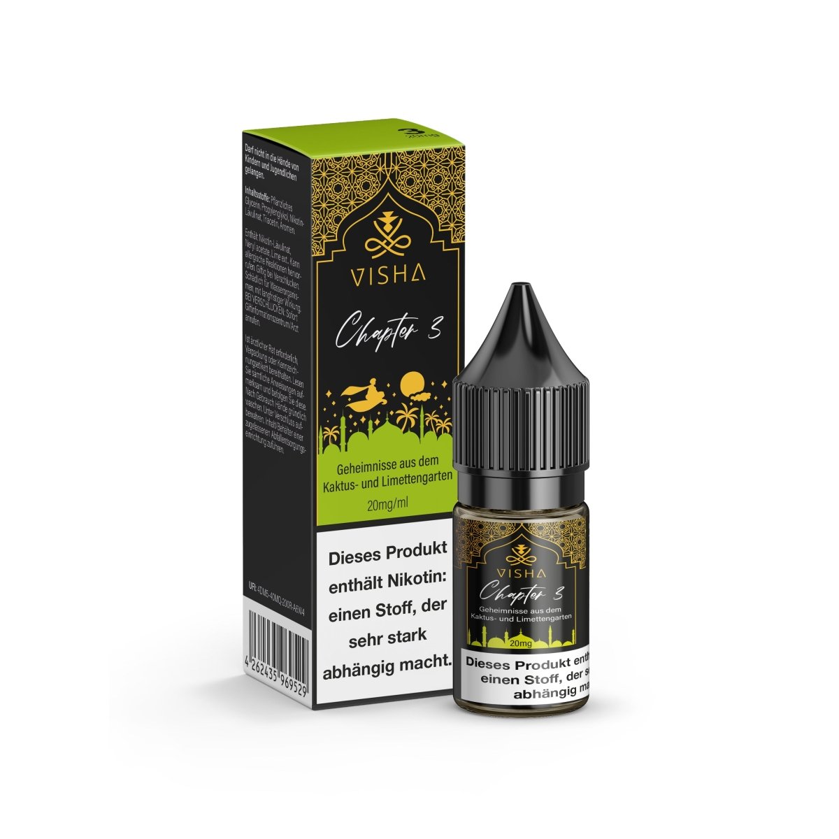 VISHA Nikotinsalz - 10ml Liquid 20mg - Vapechamp.de