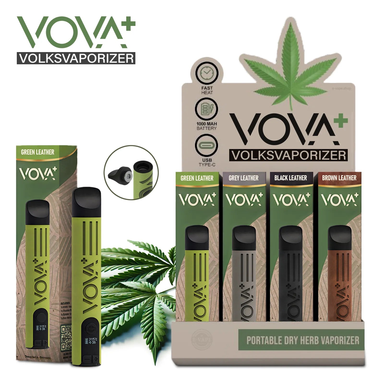 VoVa Plus Vaporizer Display