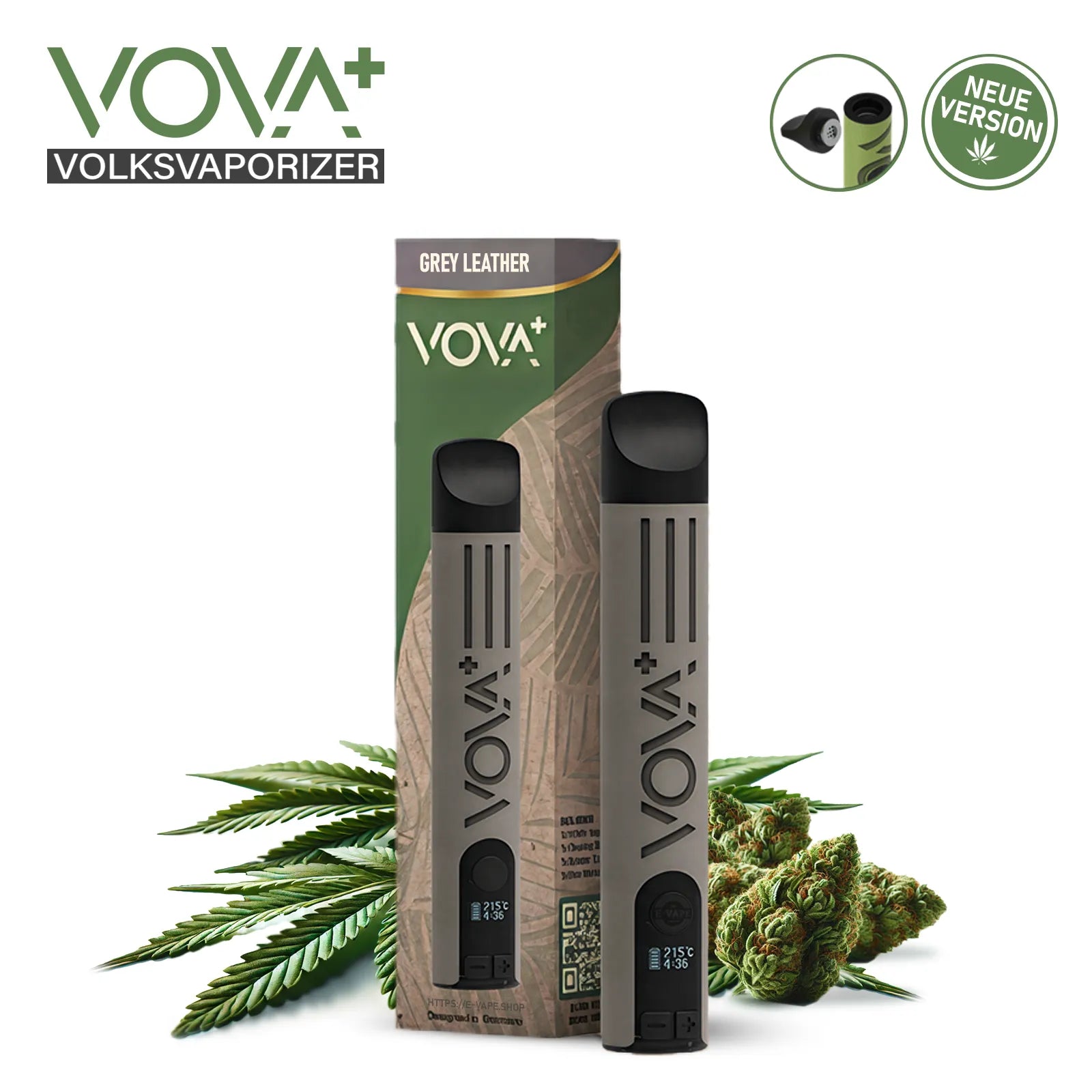 VoVa Plus Vaporizer grau