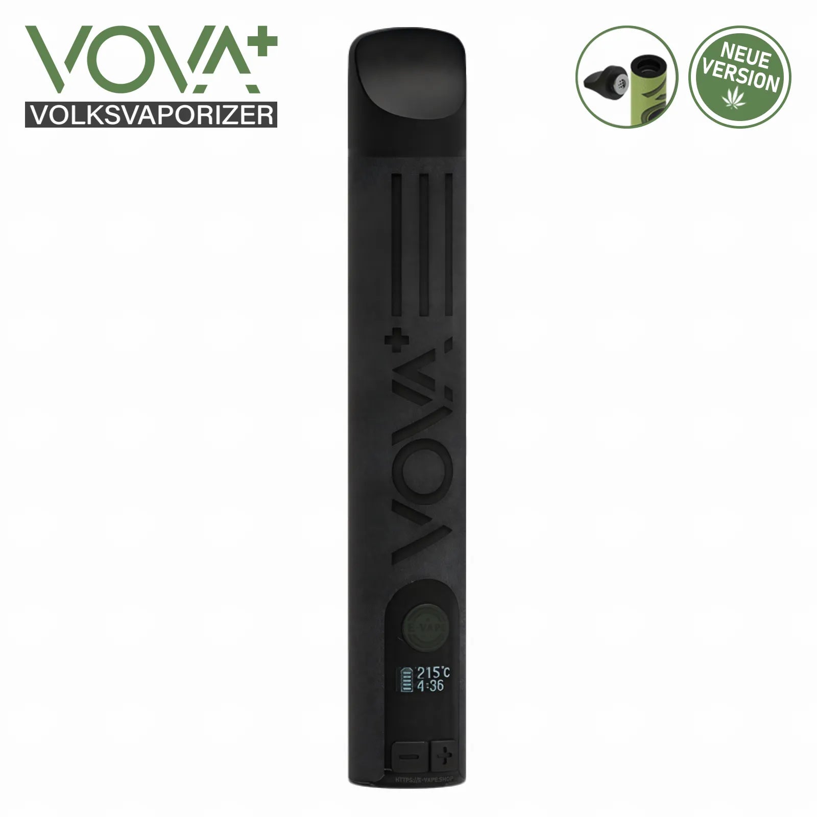 VoVa+ Vaporizer schwarz