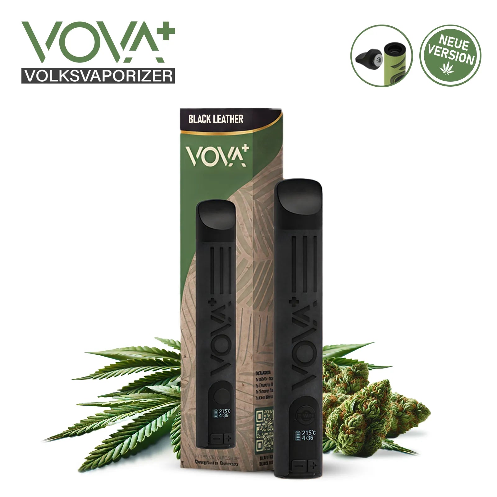 VoVa Plus Vaporizer schwarz