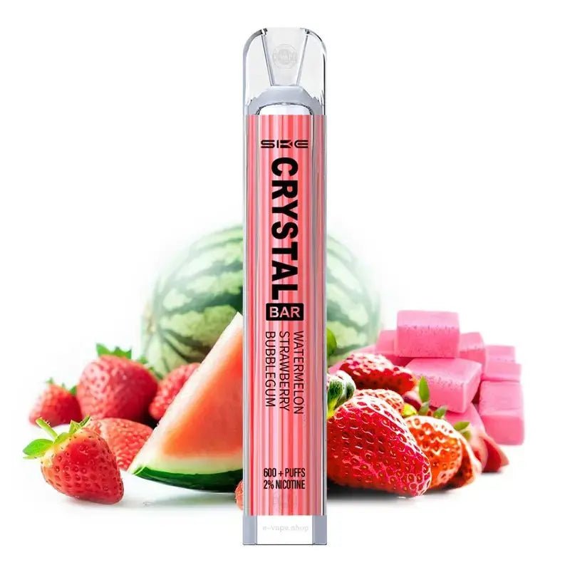 Crystal Bar Watermelon Strawberry Bubblegum - Vapechamp.de