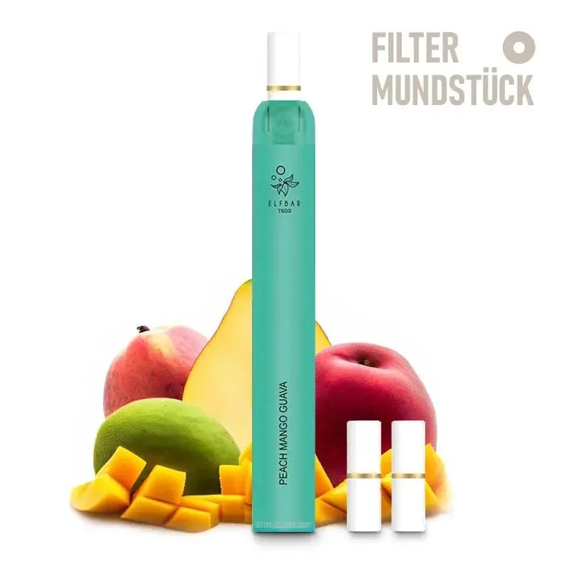 Elfbar T600 🞉 Filter Peach Mango Guava 20 mg - Vapechamp.de