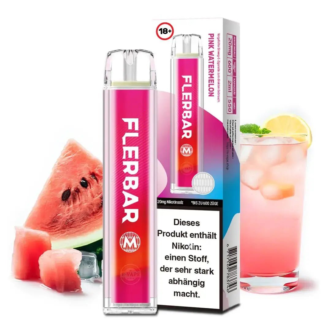 Flerbar M Pink Watermelon 20mg - Vapechamp.de