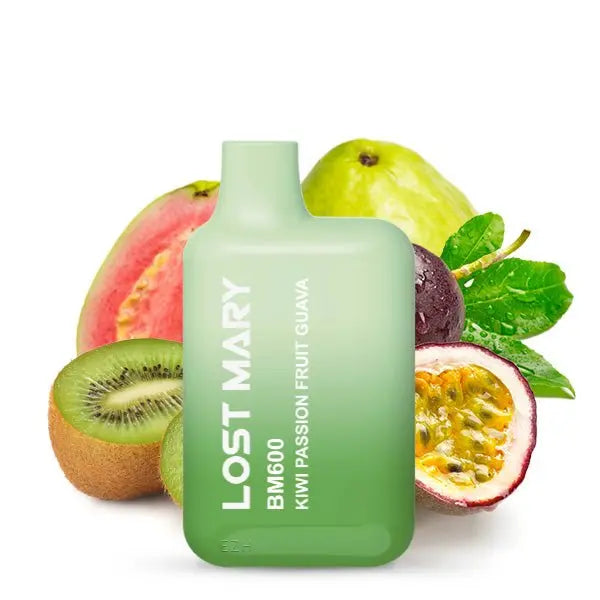 Lost Mary BM600 by Elfbar Kiwi Passionsfrucht Guave 20 mg - Elfbar600.bayern