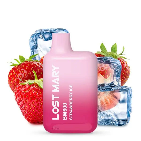 Lost Mary BM600 by Elfbar Strawberry Ice 20 mg - Elfbar600.bayern