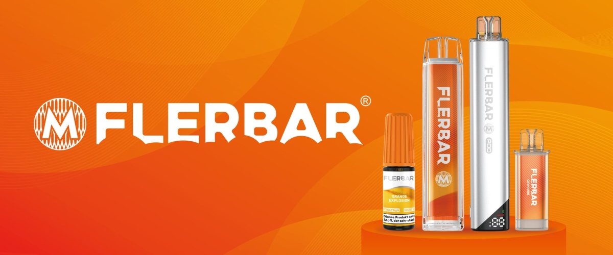 Flerbar – Einweg-Vapes, Pods und Akkus